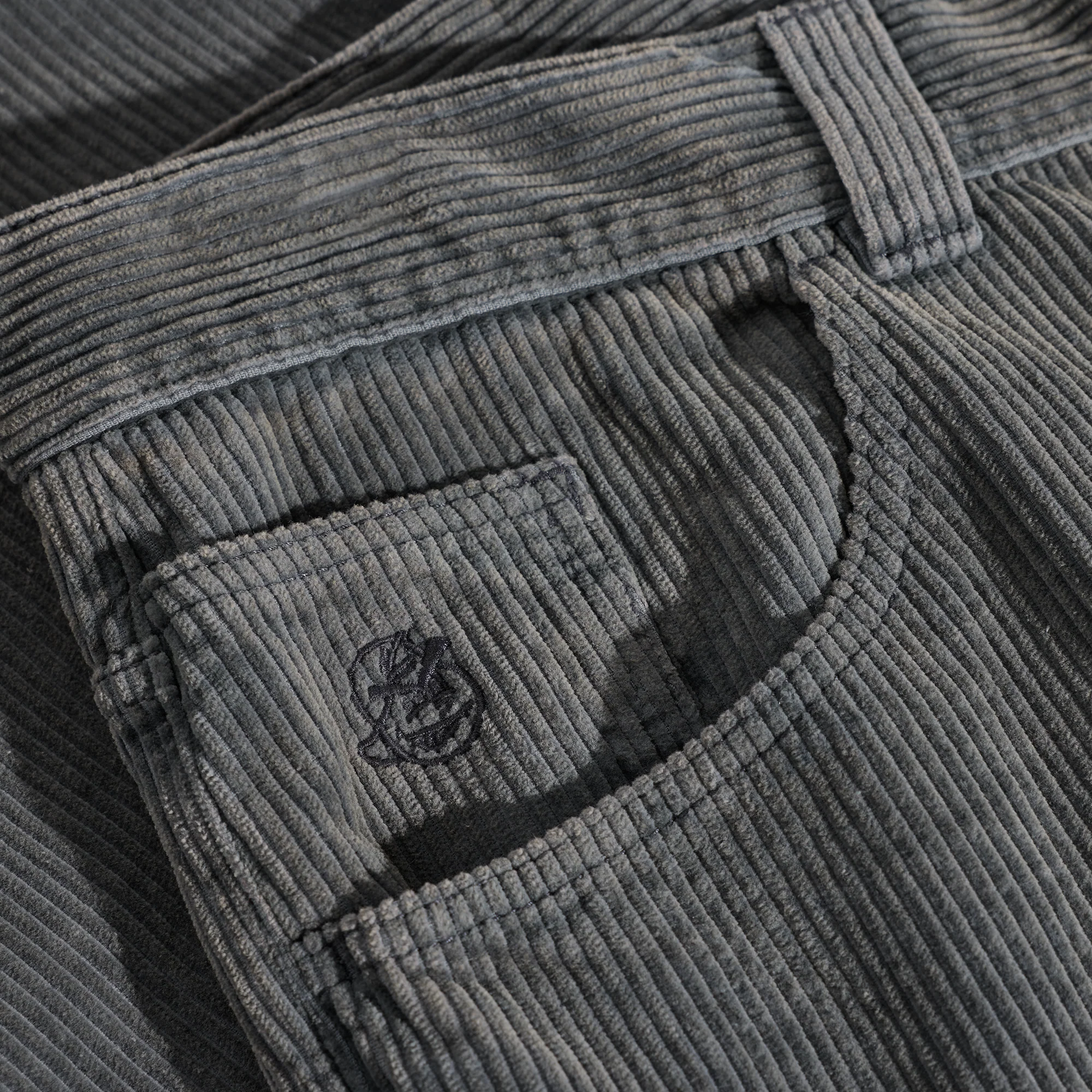 93 Pants | Ovedyed Cord - Blueish Grey - Image 4