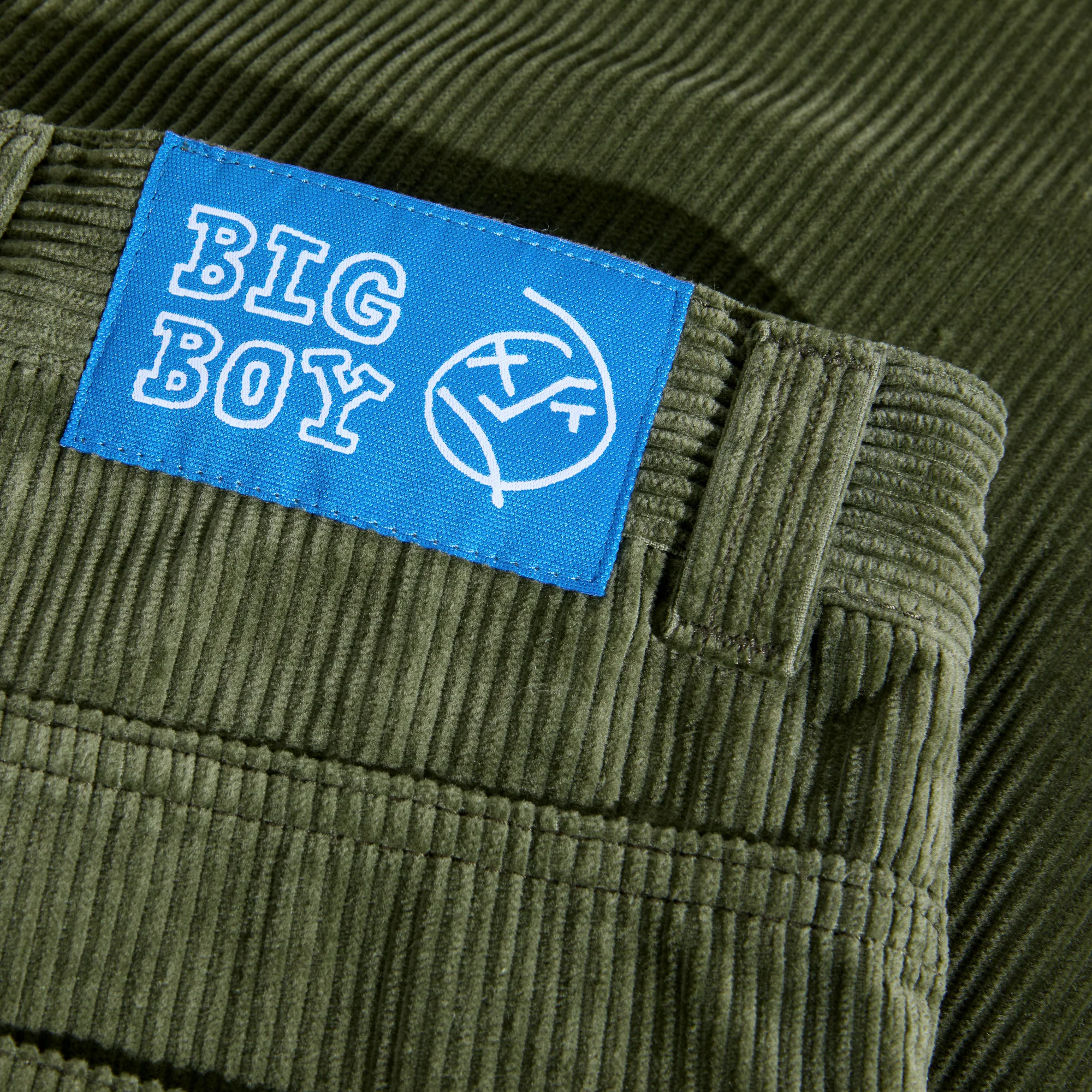 Big Boy Pants | Cord - Uniform Green - Image 5