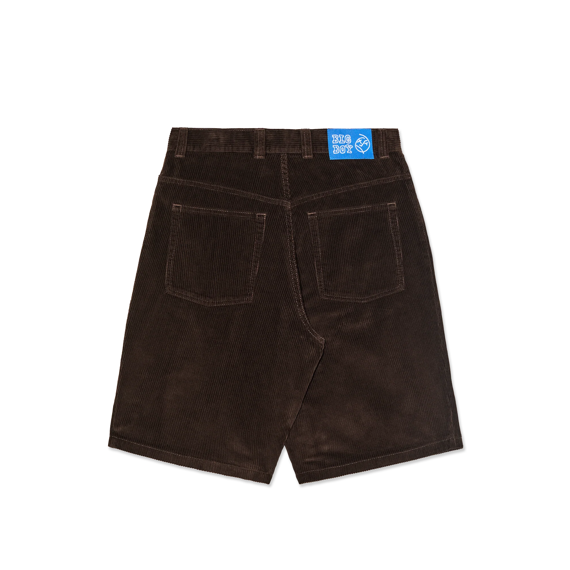 Big Boy Cord Shorts - Chocolate - Image 2