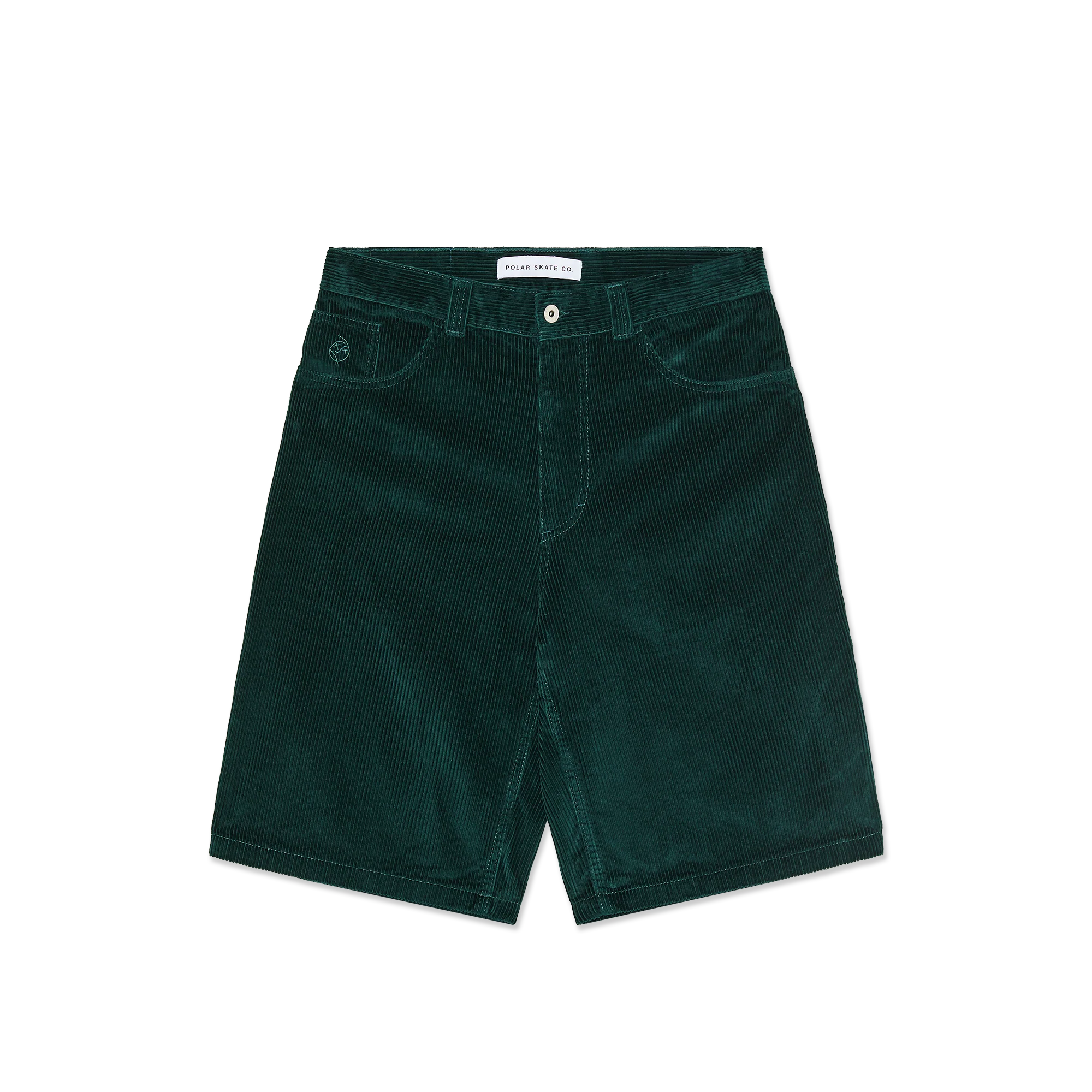 Big Boy Cord Shorts | Dark Emerald