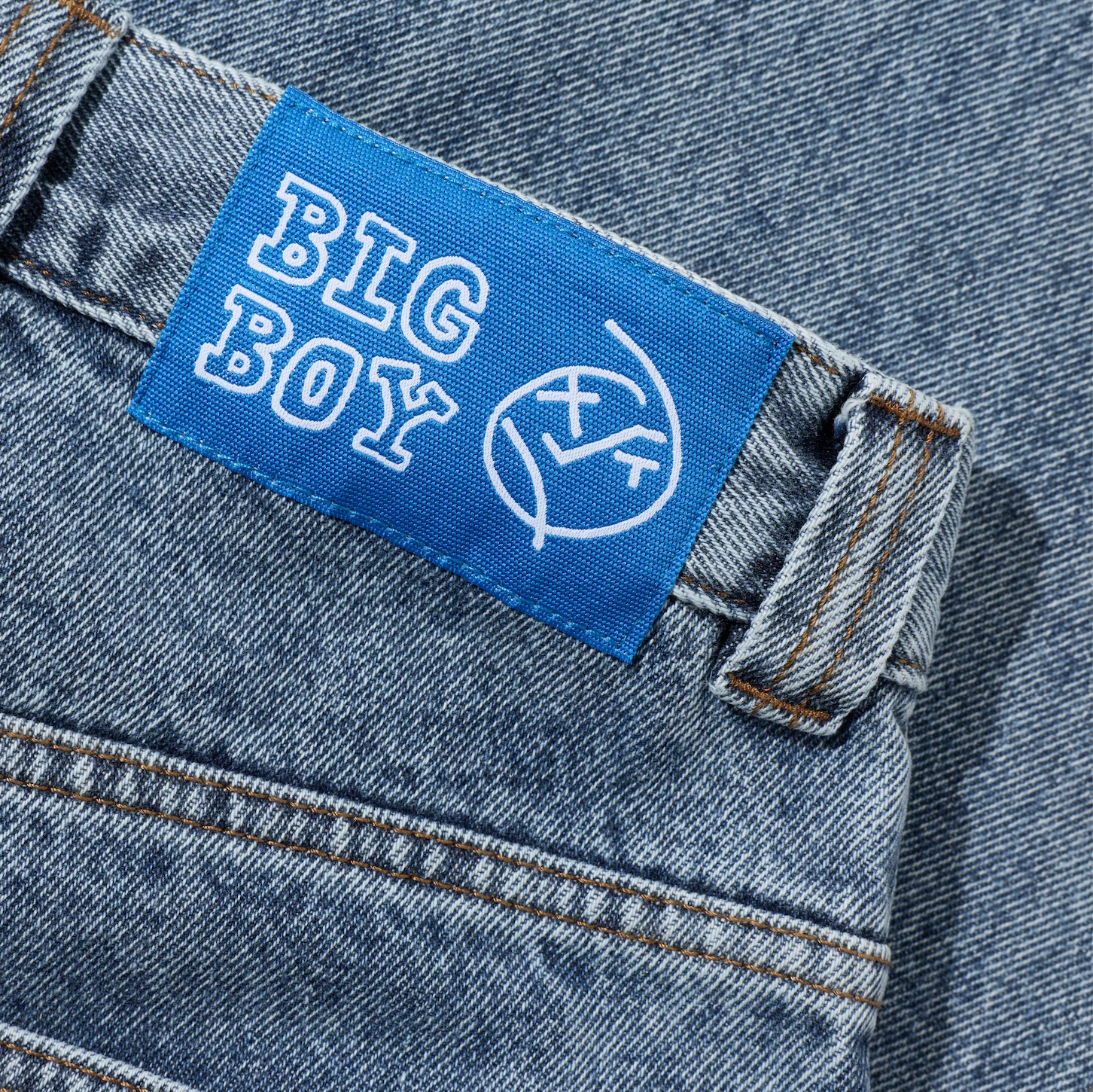 Big Boy Pants - Heavy Washed Blue - Image 4