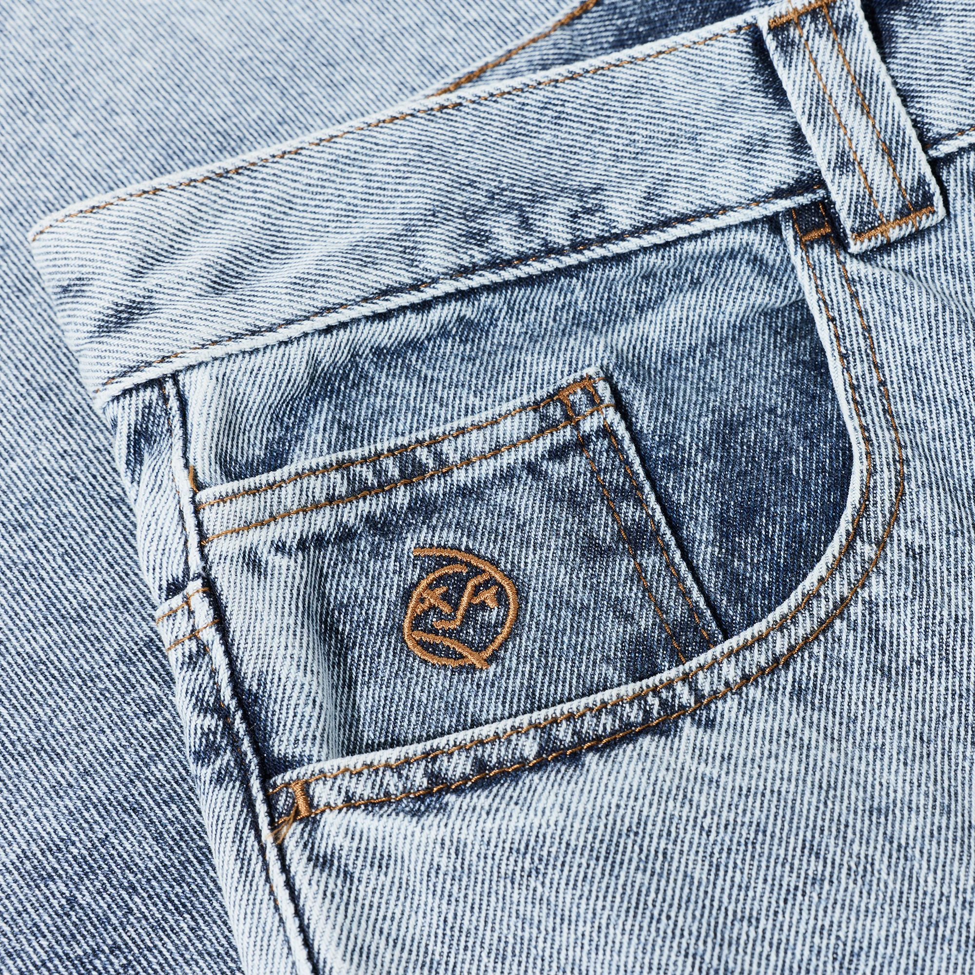 Big Boy Shorts - Heavy Washed Blue - Image 4