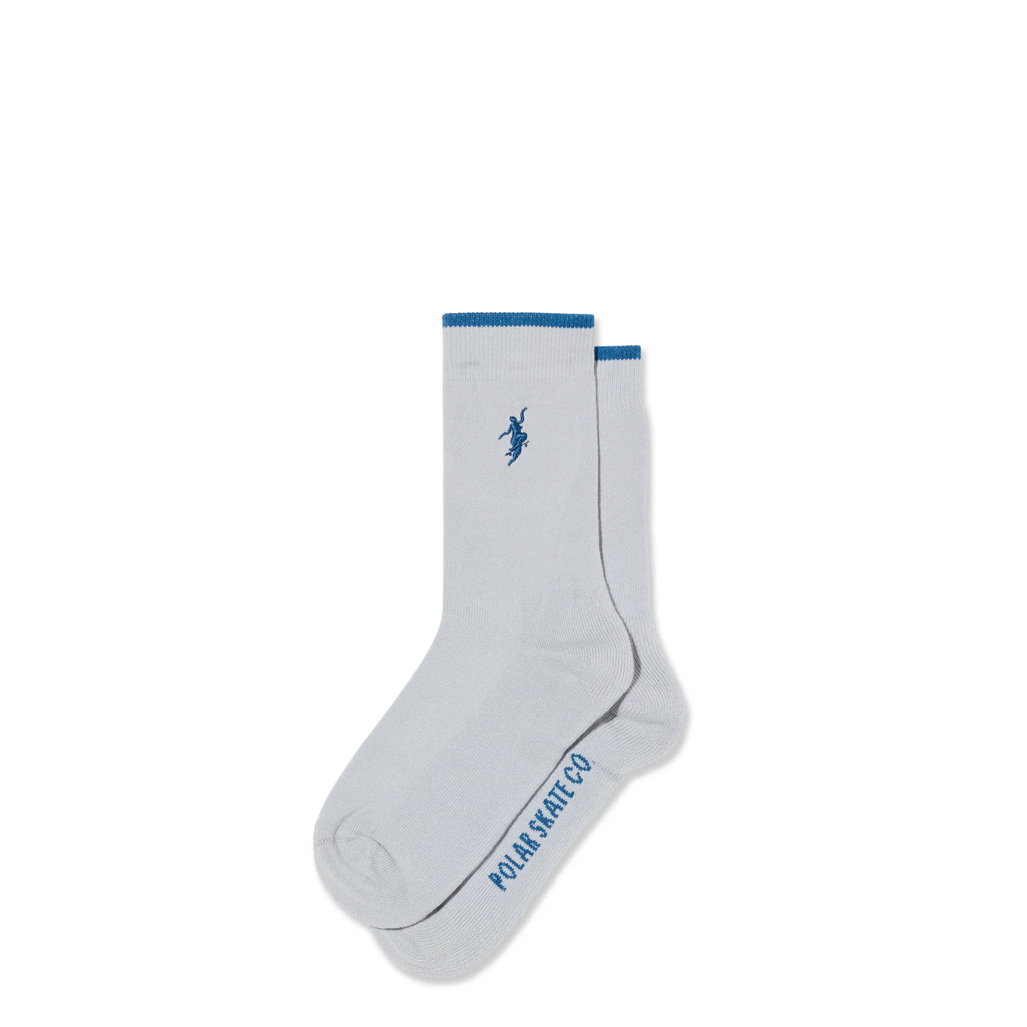 Business Socks | No Complies Forever - Silver/Blue