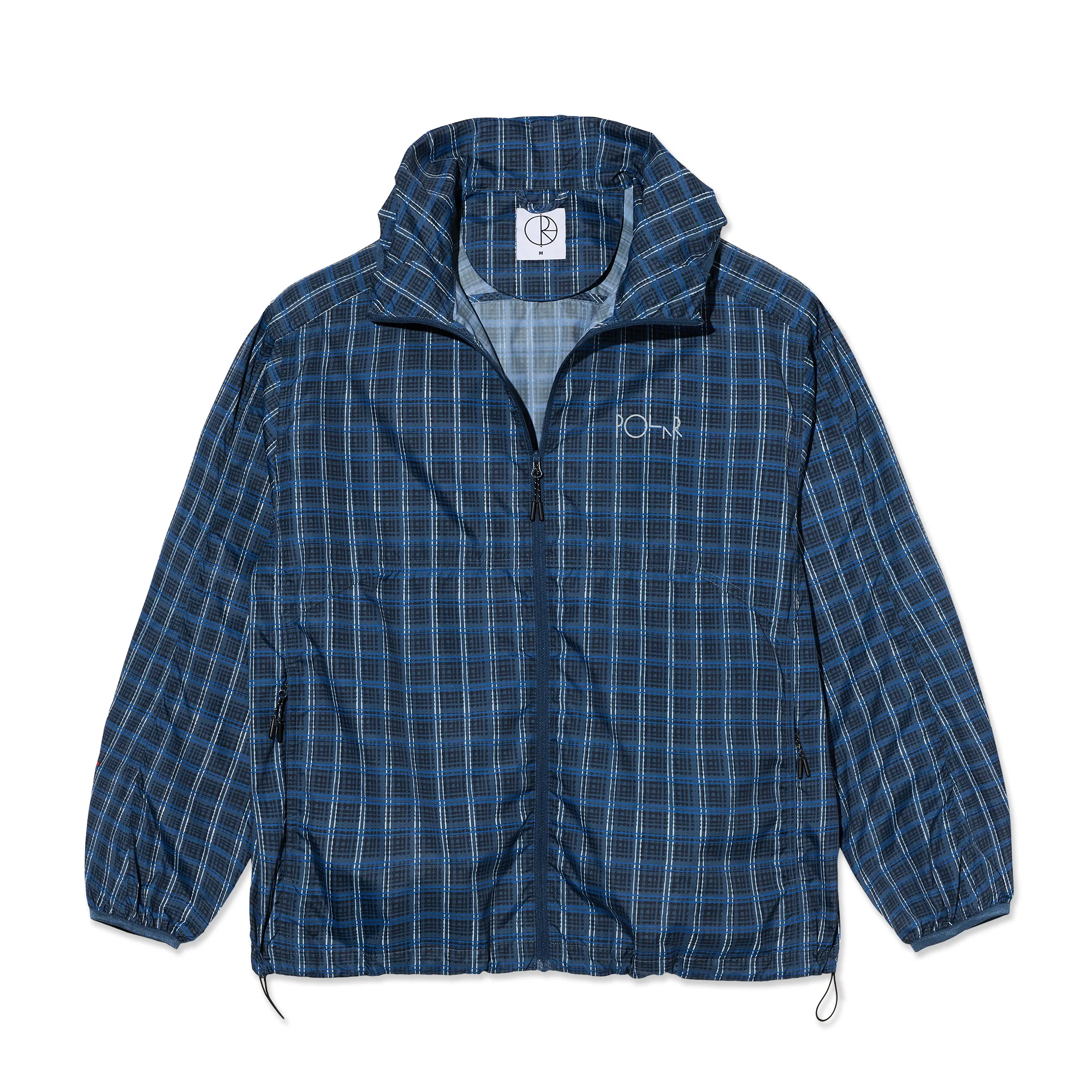 Chase Light Shell Jacket - Blue Check - Image 2