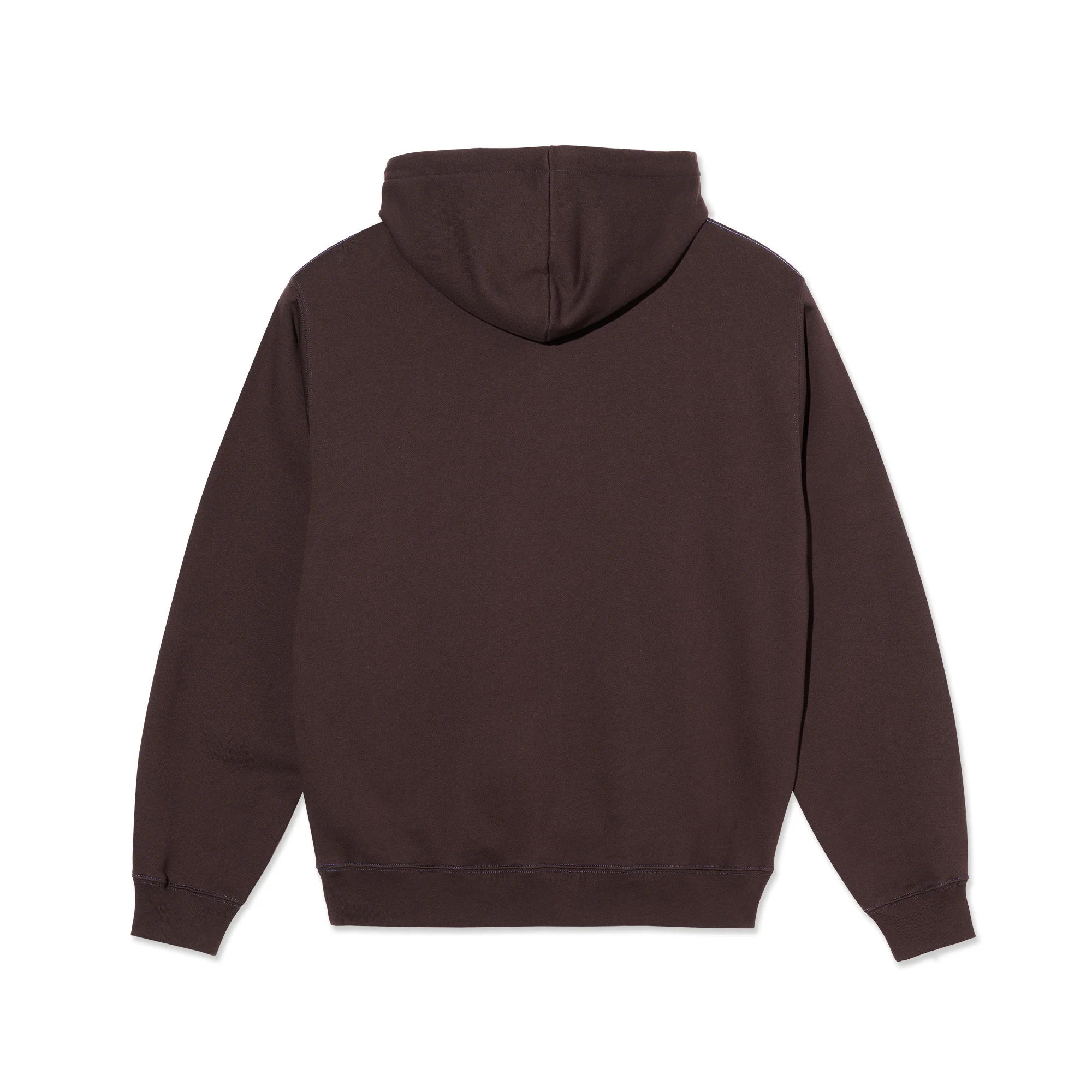 Contrast Dave Hoodie | Crude Logo - Chocolate - Image 2