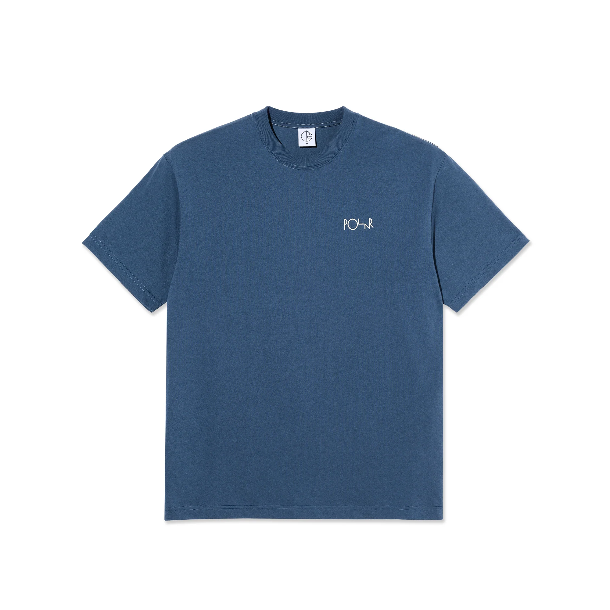 Contrast Tee I Stroke Logo - Grey Blue - Image 2