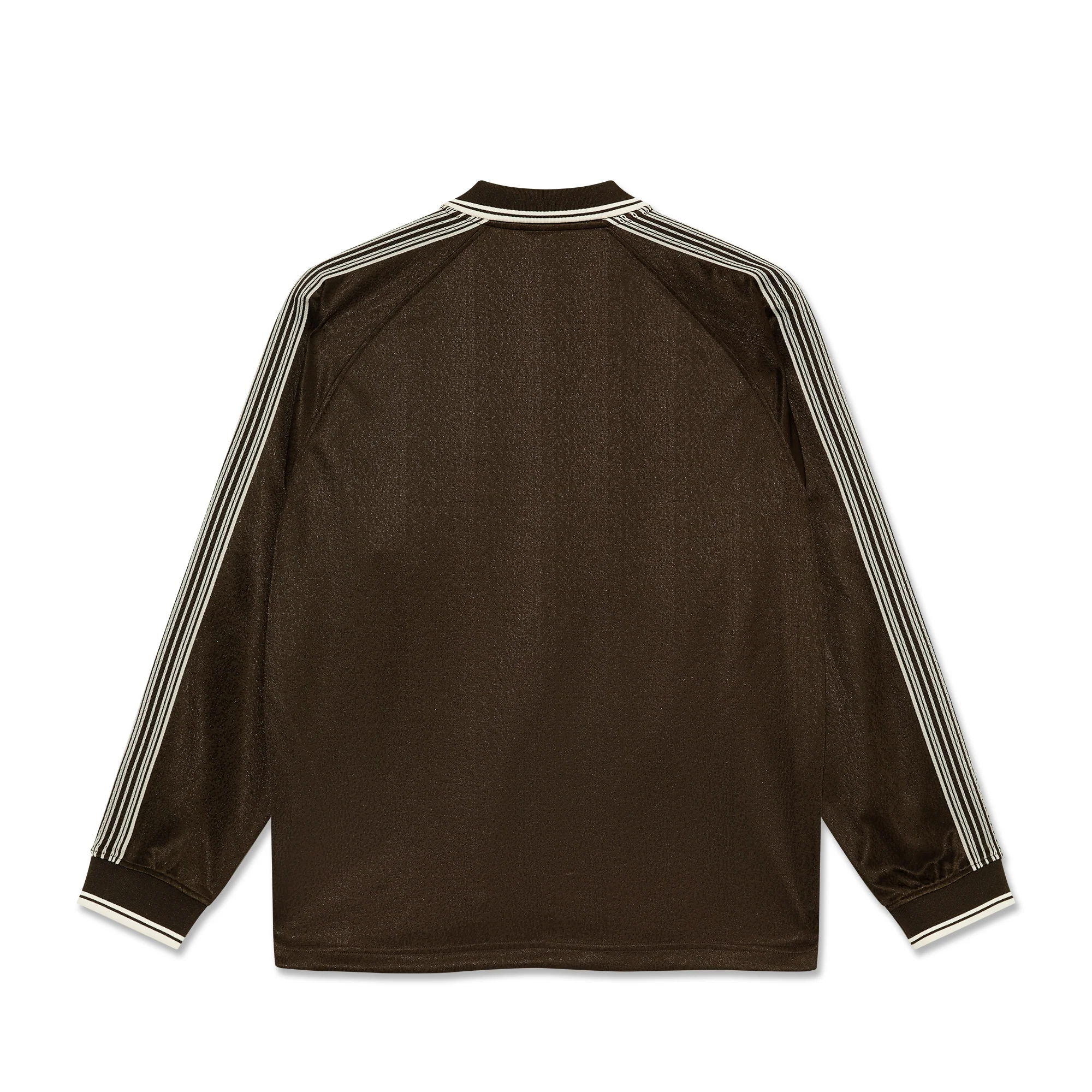 Davie LS Shirt - Chocolate/Ivory - Image 2