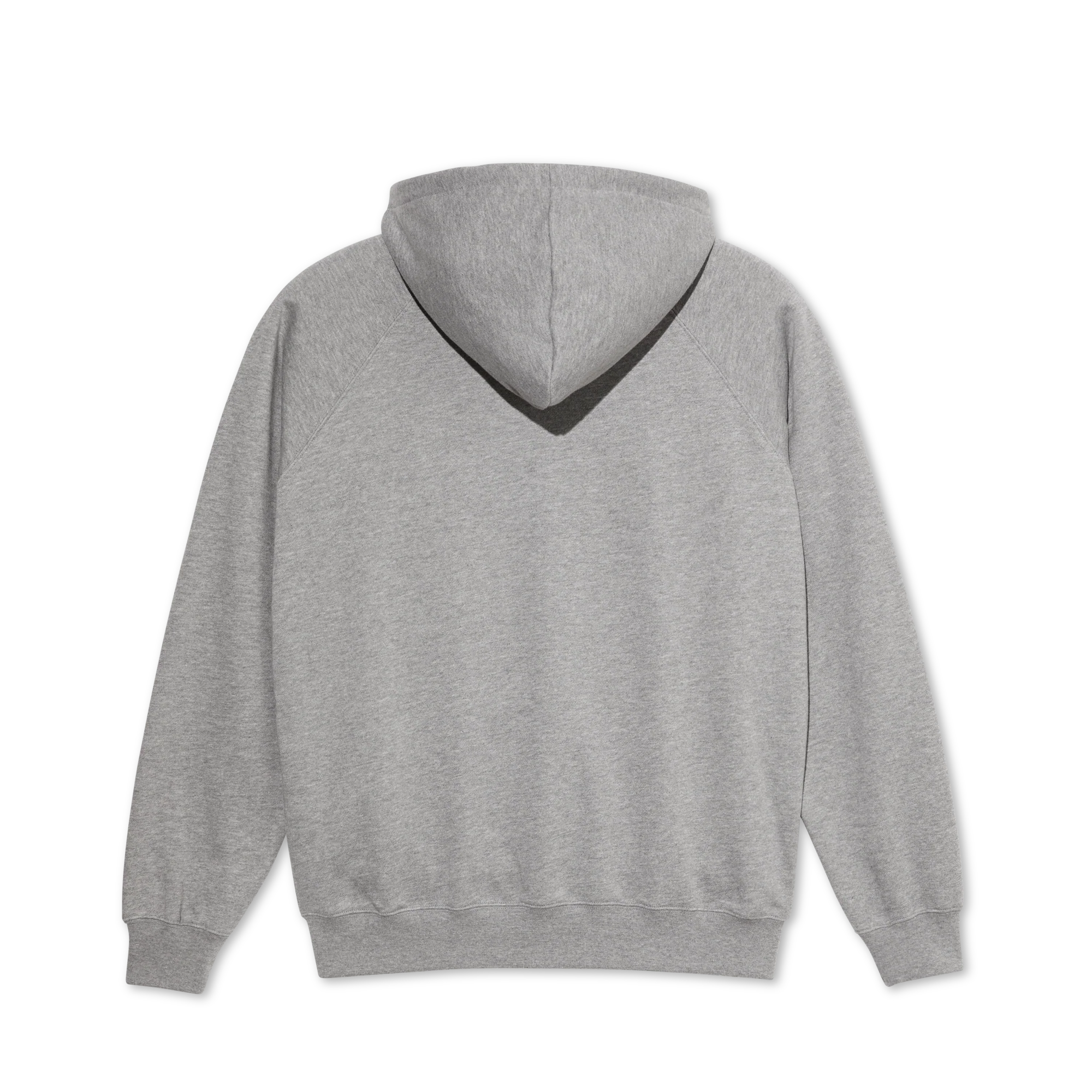 Default Zip Hoodie - Heather Grey - Image 3