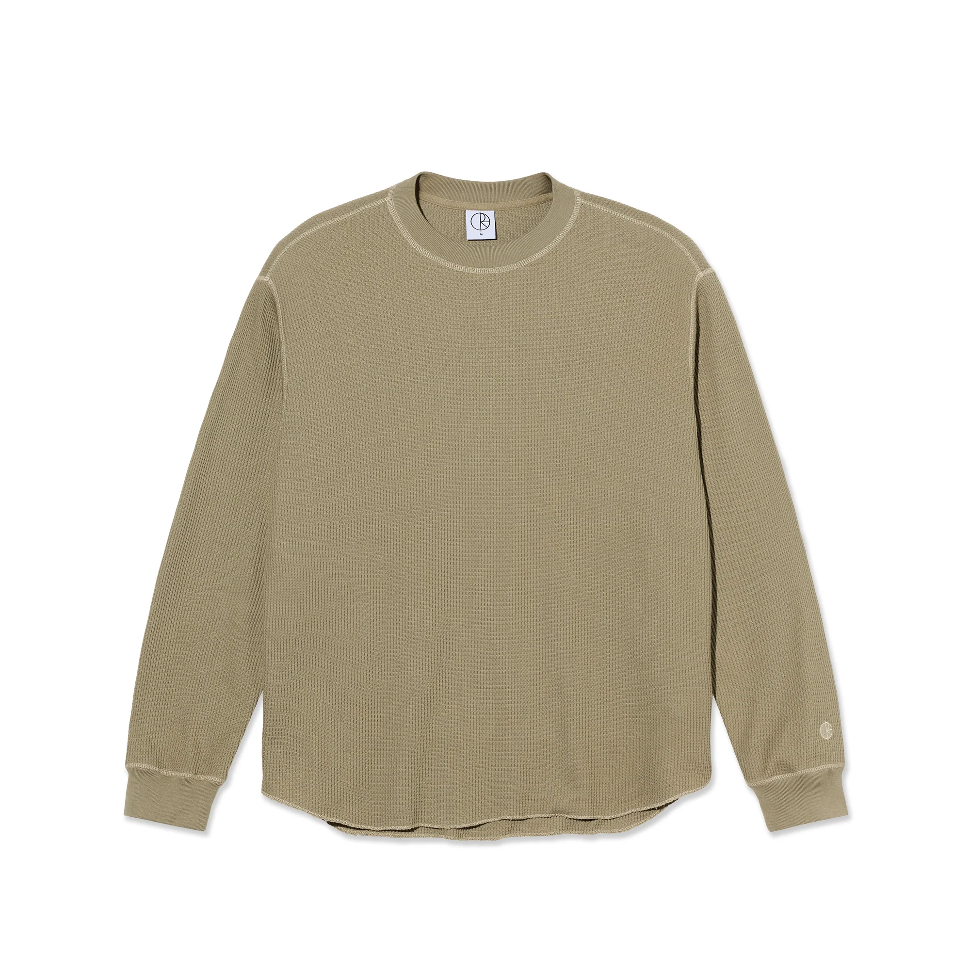 Dylan LS Tee - Khaki Green/Taupe