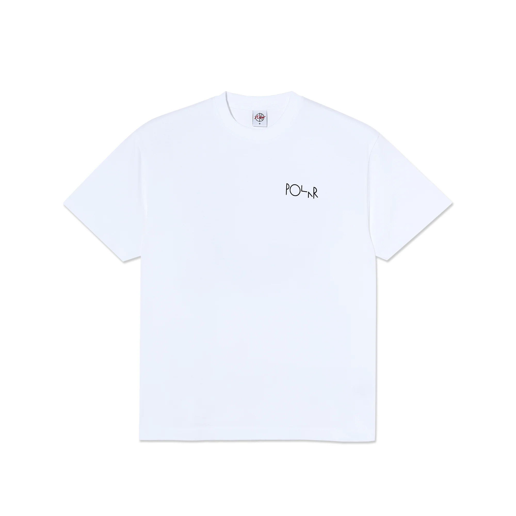 Fill Logo Tee | Happy Sad - White - Image 2