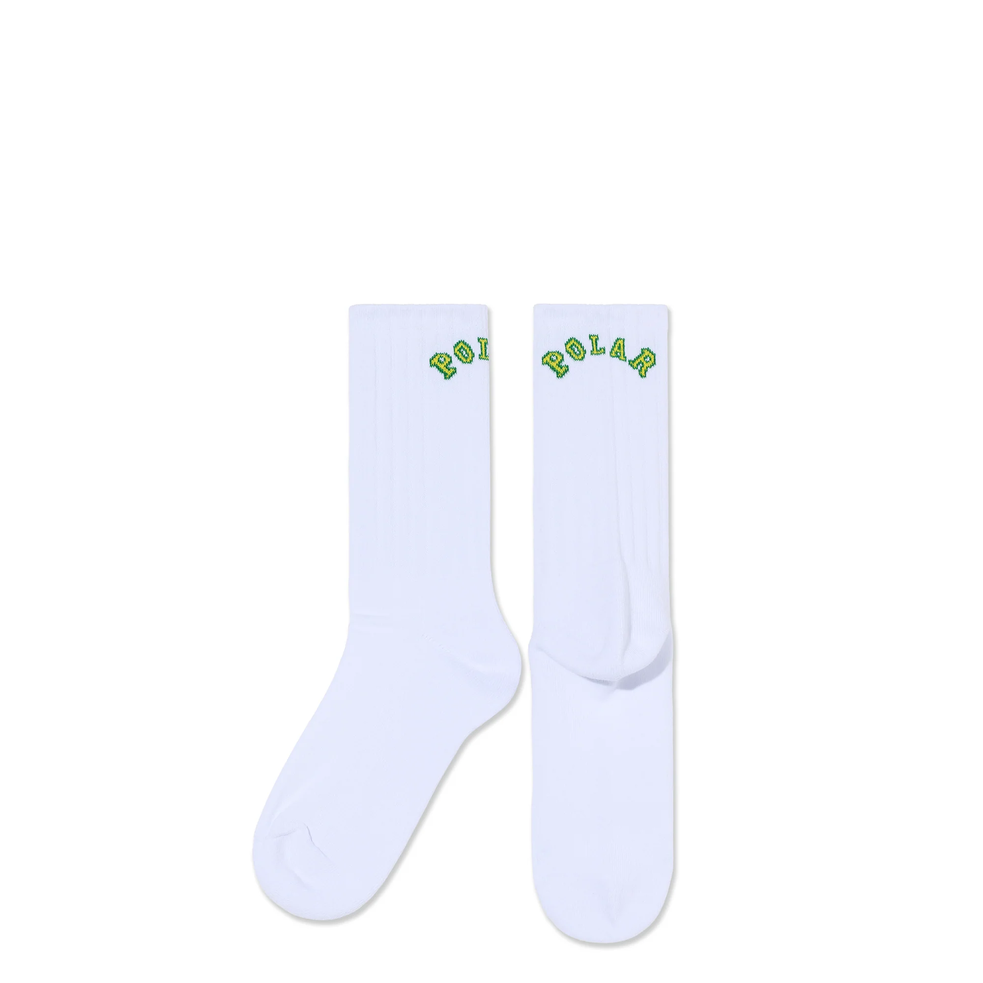Large Rib Socks | College - White - Image 2