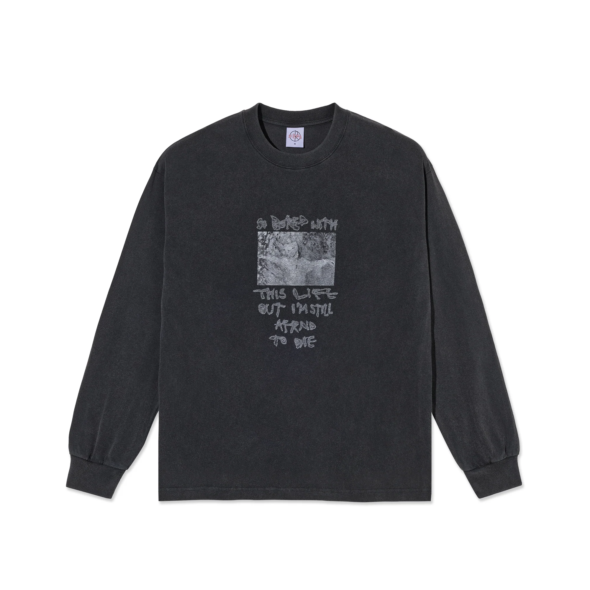 LS Tee | So Bored - Silver Black