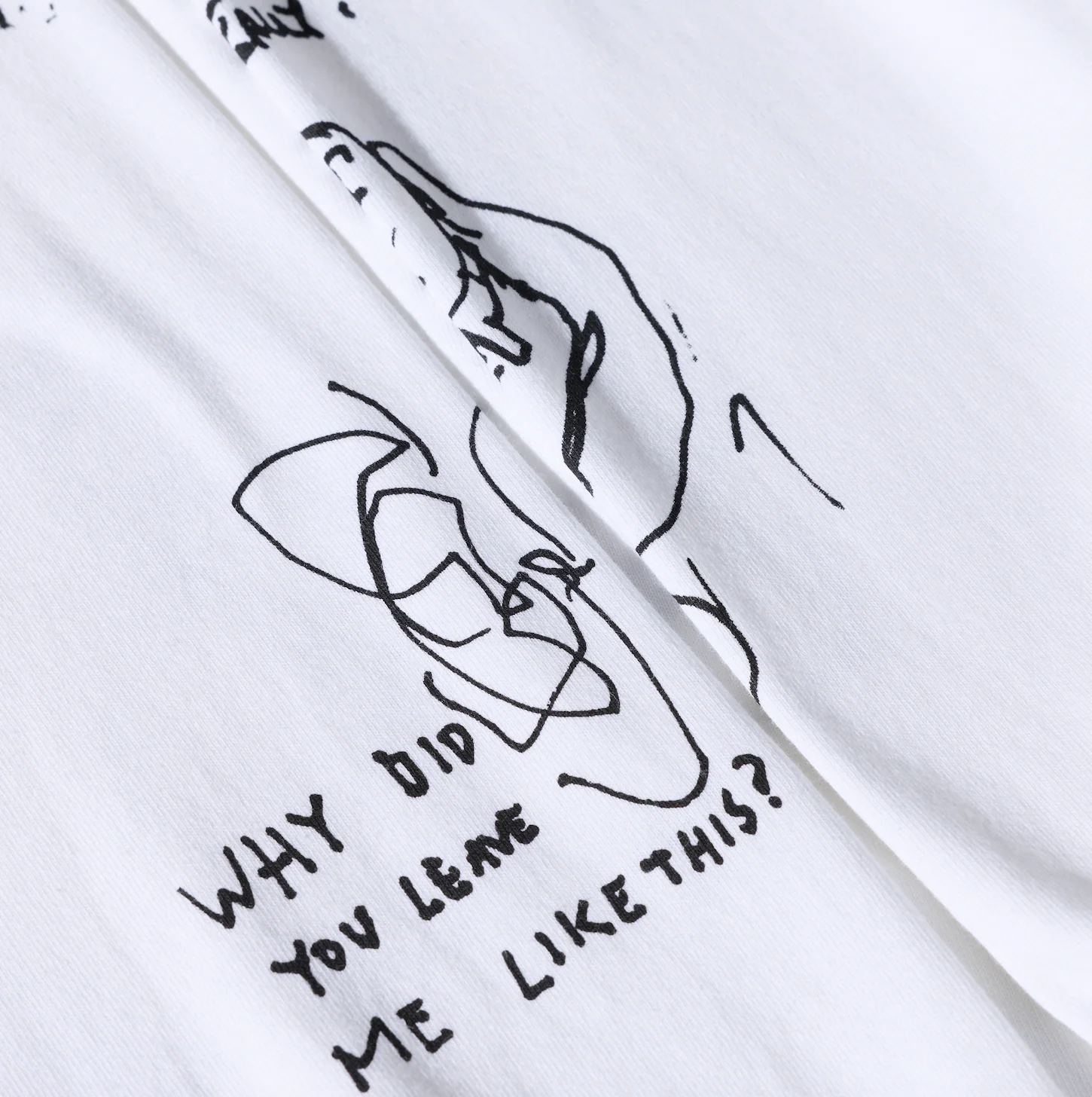 LS Tee | The End - White - Image 6
