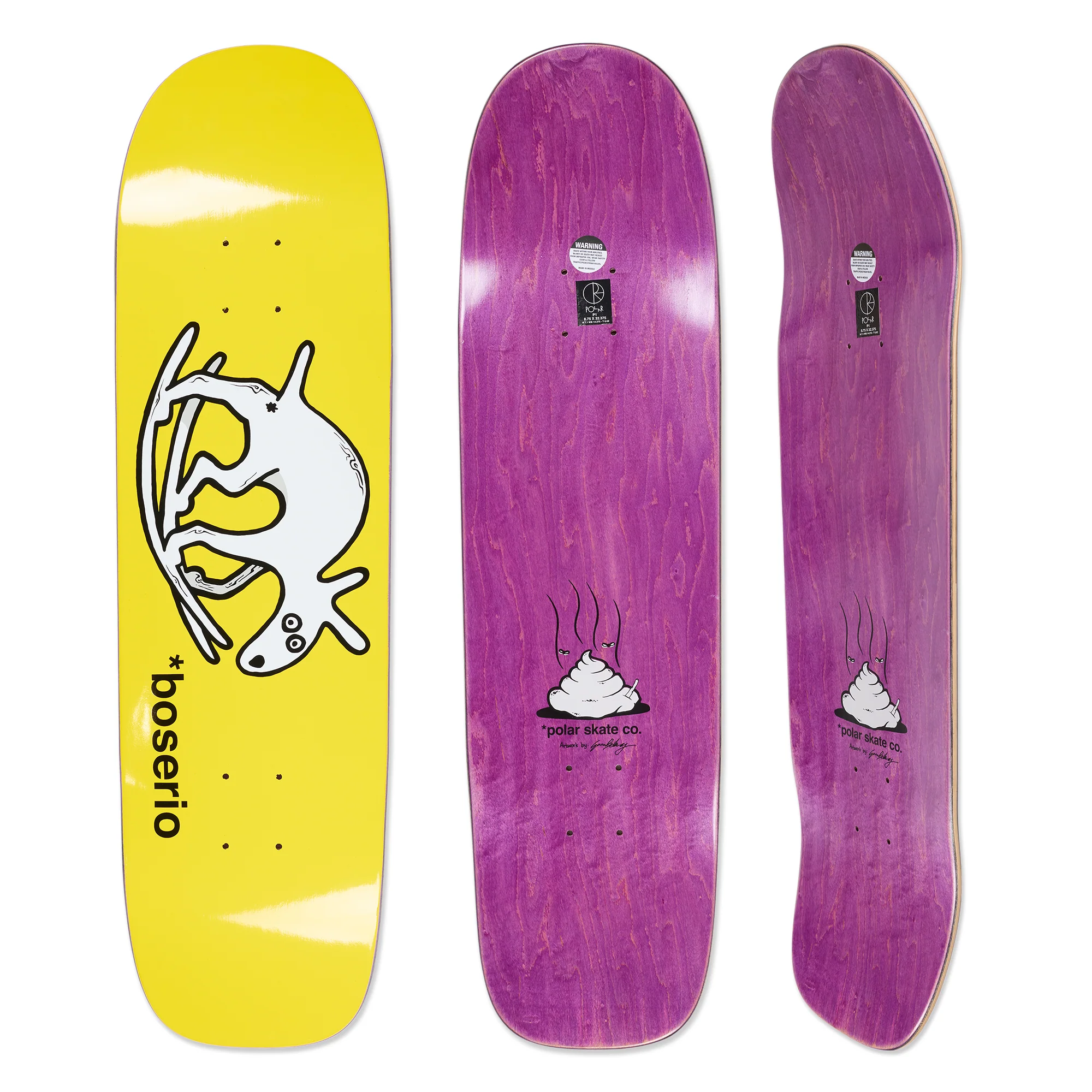 Deck | Nick Boserio - Useless Wooden Dog - Yellow - Image 4