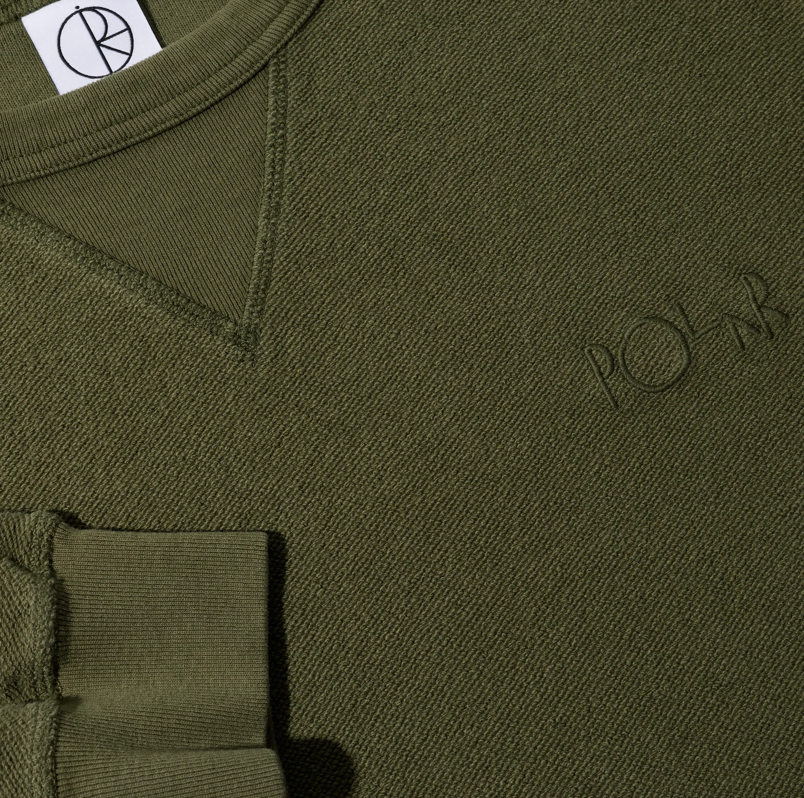 Reversed Sweater - Army Green - Image 3
