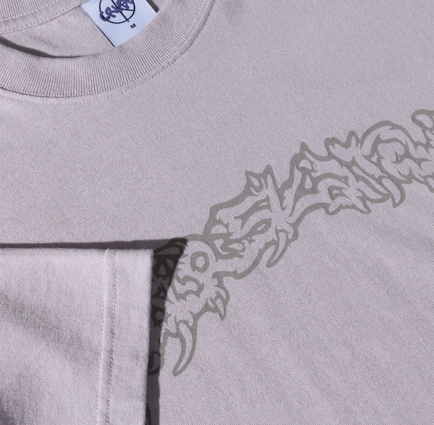 Tee | Conflict Scenario - Pale Purple - Image 4