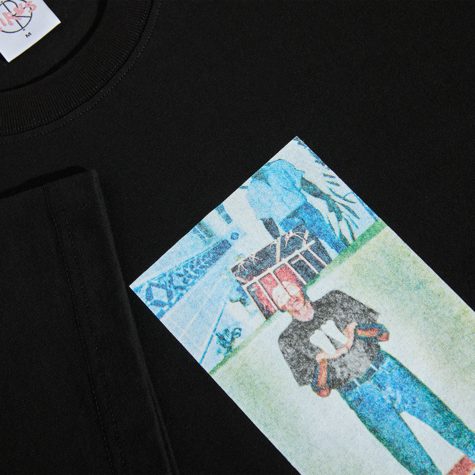 Tee | Jeans Teeth - Black - Image 3