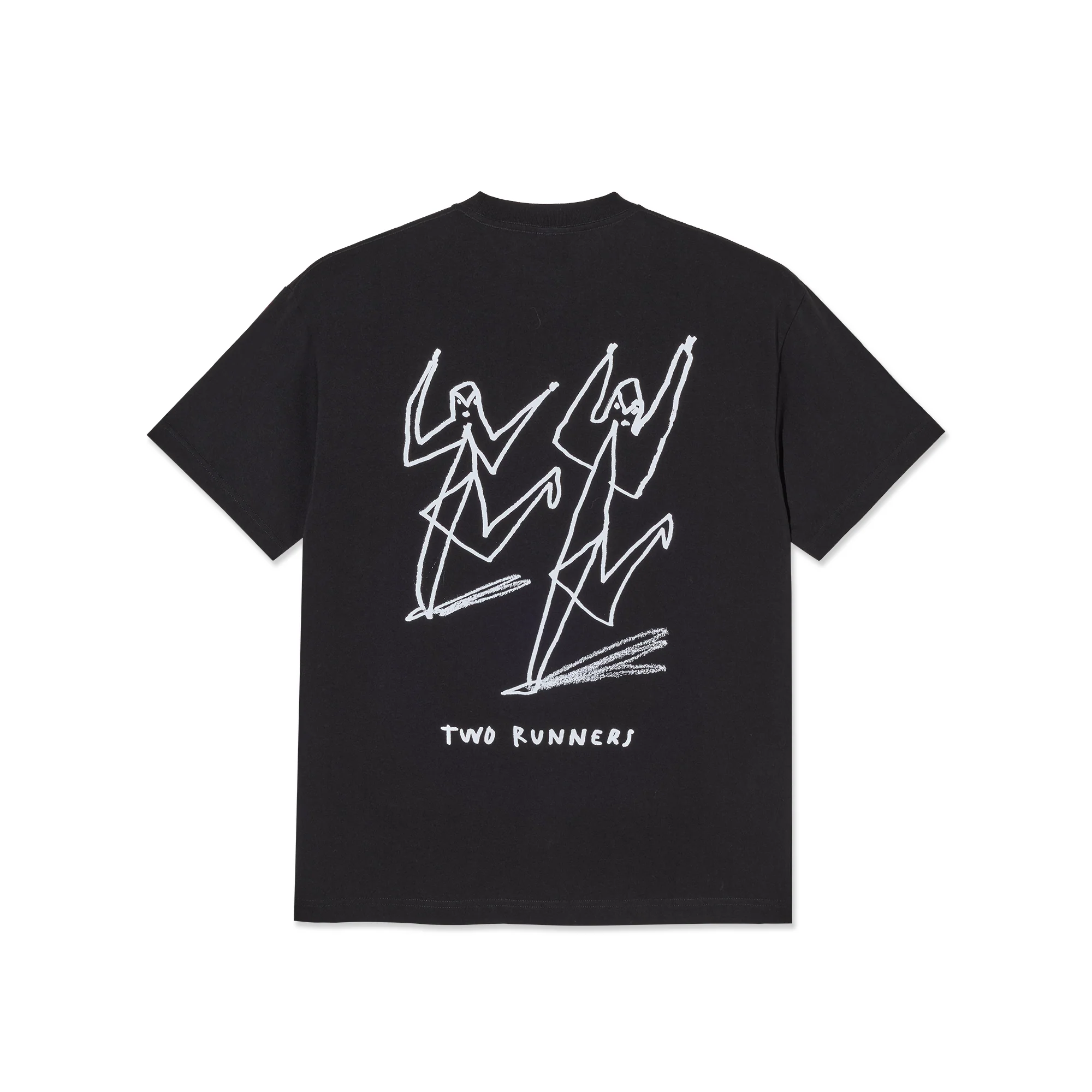 Tee | Two Runners - Black - Image 2